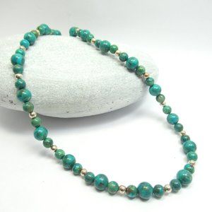 Turquoise and Silver necklace